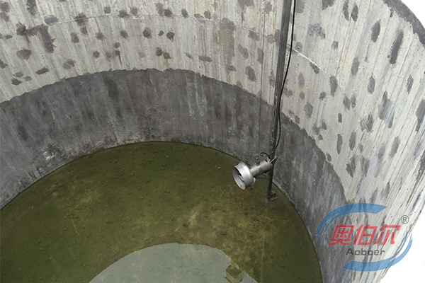 儲泥池污水攪拌器運用現場