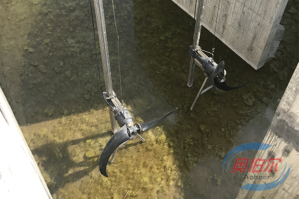 懸掛式推流器運用現場