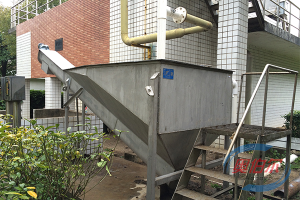 螺旋式砂水分離器運用現場