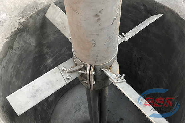 沉砂池攪拌機運用現場