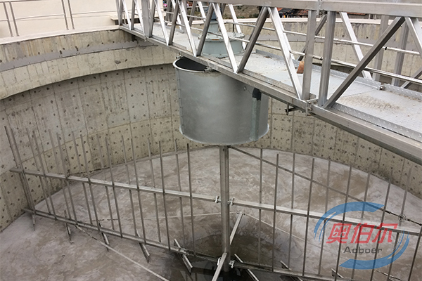 中心傳動污泥濃縮機運用現場